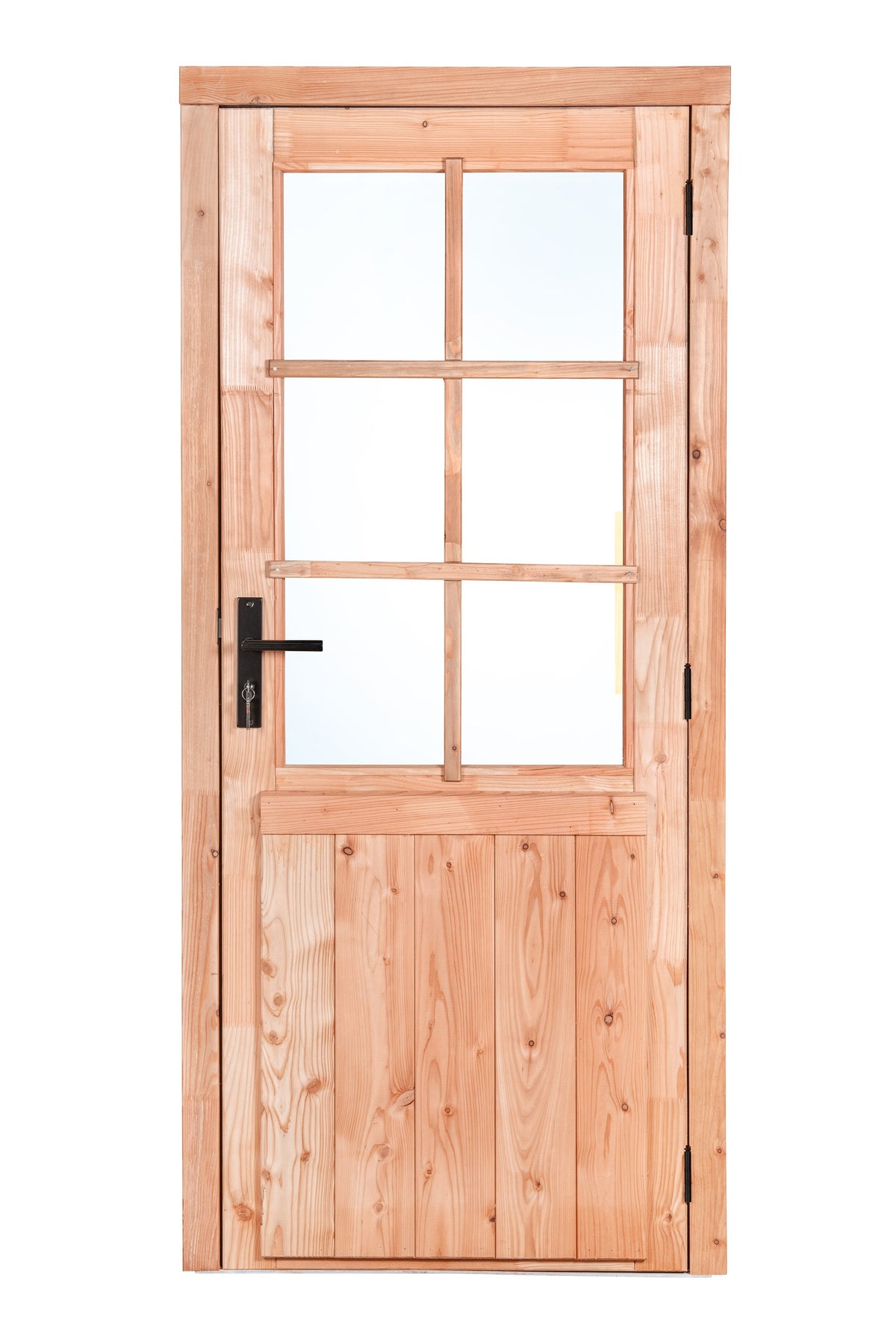 Porte simple avec fenêtre RS Red Class Wood 100x205cm