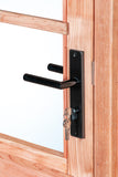 Deur enkel met raam LS Red Class Wood 100x205cm