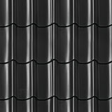 Tôles profilées pour tuiles noires Sören