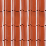 Dakpanprofielplaten terracotta Bergen XL Type 9 - 12