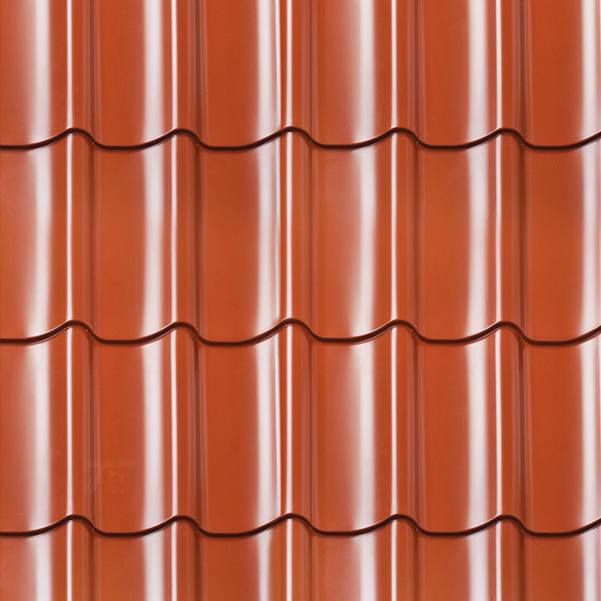 Dakpanprofielplaten terracotta Red Class kapschuur XL