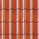 Dakpanprofielplaten terracotta Red Class kapschuur XL