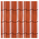 Dakpanprofielplaten terracotta Niederschsen