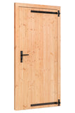 Porte simple à pince Douglas L1000xH2050mm dimensions extérieures, tournant à droite