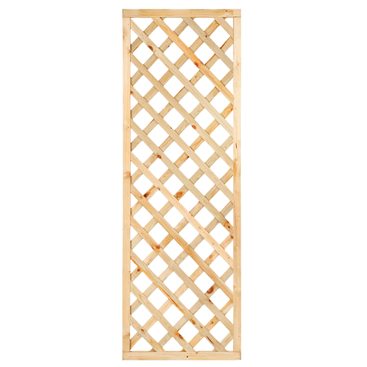 Treillis diagonal droit avec cadre droit 60cm
