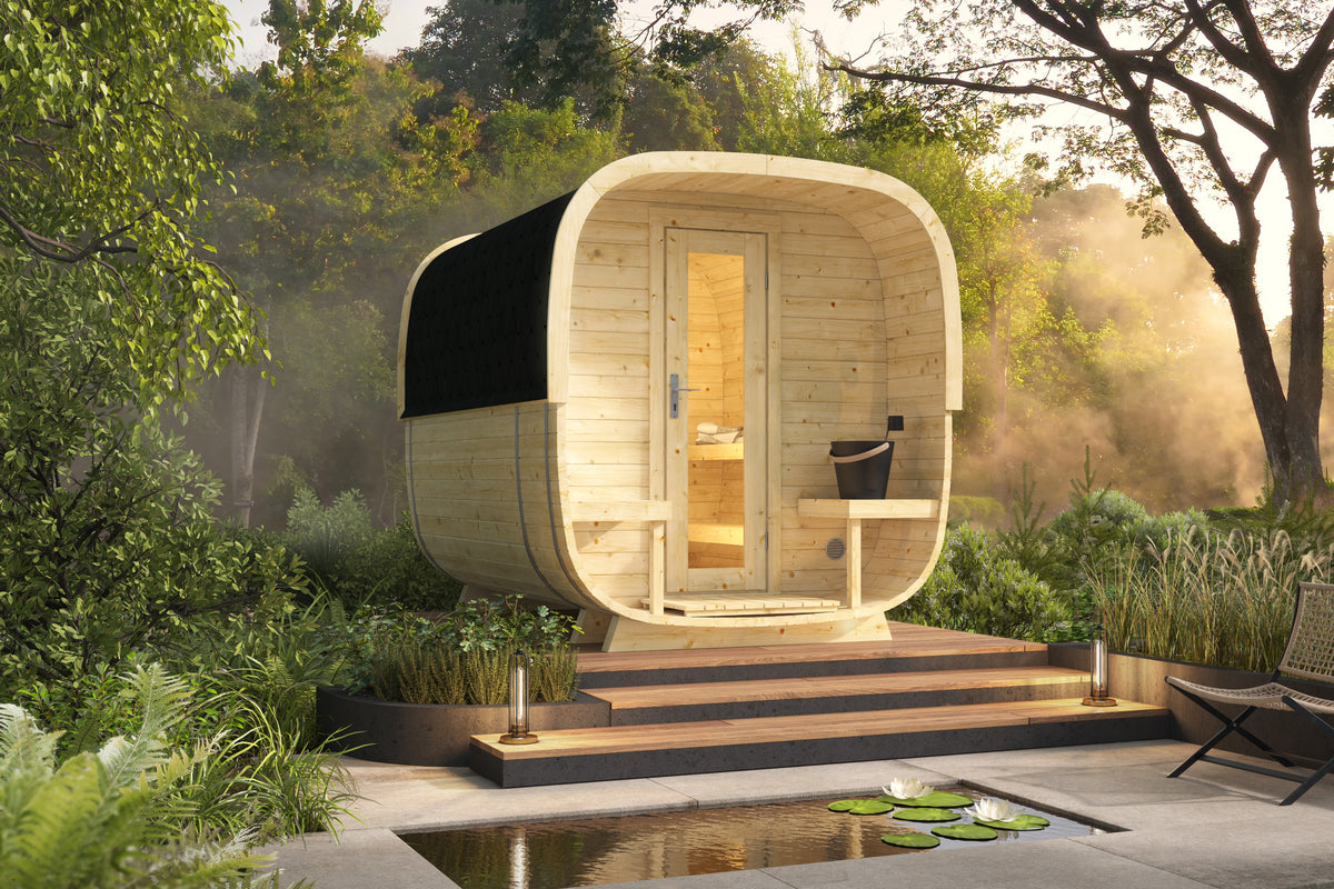 CUBE-Sauna 280 cm – Fichte Rovaniemi