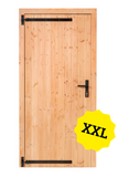 Douglas enkele klampdeur XXL B1200xH2150mm buitenmaat, linksdraaiend