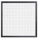 Netzelement mit schwarzem Rahmen 180x180cm