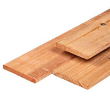 Boeiplank /gootplank 400cm | geschaafd | douglas | Red Class Wood geïmpregneerd