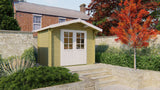 Blockhaus - Gartenhaus Anja | 28mm | Fichte Red Class Holz imprägniert