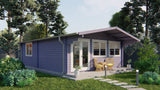 Cabane en rondins - Maison de jardin Ballyragget | 70 mm | vert pin imprégné
