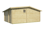 Cabane en rondins - Maison de jardin Cantabrie | 44 mm | gris imprégné