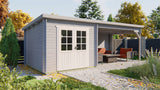 Blokhut - Tuinhuis Charlotta | 28 mm | vuren Red Class Wood geïmpregneerd