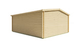Cabane en rondins - Maison de jardin Dianne | 40 mm | Bois imprégné de classe rouge