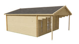 Blockhaus - Gartenhaus Emiel | 44mm | Fichte Red Class Holz imprägniert
