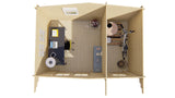 Blockhaus - Gartenhaus Fraga | 34mm | Fichte Red Class Holz imprägniert
