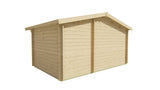 Blockhaus - Gartenhaus Fraga | 34mm | Fichte Red Class Holz imprägniert