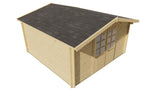 Blokhut - Tuinhuis Gunda | 40 mm | vuren Red Class Wood geïmpregneerd