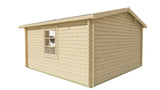 Blockhaus - Gartenhaus Gunda | 40mm | Fichte grau imprägniert