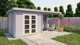 Blockhaus - Gartenhaus Hasse | 28mm | Fichte Red Class Holz imprägniert