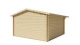 Blockhaus - Gartenhaus Inge | 44mm | Fichte grau imprägniert