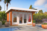 Cabane en rondins - Maison de jardin James | 44 mm | Bois imprégné de classe rouge
