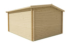 Cabane en rondins - Maison de jardin Jenny | 40 mm | Bois imprégné de classe rouge