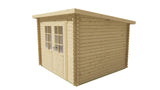 Blockhaus - Gartenhaus Jörgen | 28mm | Fichte Red Class Holz imprägniert