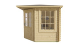 Blockhaus - Gartenhaus Jos | 28mm | Fichte Red Class Holz imprägniert