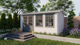 Blockhaus - Gartenhaus Justine | 40mm | Fichte Red Class Holz imprägniert