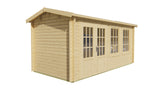 Blockhaus - Gartenhaus Justine | 40mm | Fichte Red Class Holz imprägniert
