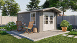 Blockhaus - Gartenhaus Julia | 40mm | Fichte Red Class Holz imprägniert