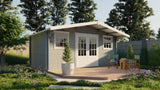 Blockhaus - Gartenhaus Karen | 40 mm | unbehandelt