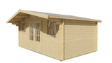 Blockhaus - Gartenhaus Karen | 40 mm | unbehandelt