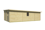 Blockhaus - Gartenhaus Las Palmas | 44 mm | Red Class Holz imprägniert