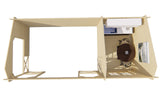 Blockhaus - Gartenhaus Kukka | 40mm | Fichte Red Class Holz imprägniert