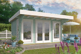Cabane en rondins - Maison de jardin Lory | 44 mm | Bois imprégné de classe rouge