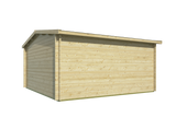 Cabane en rondins - Meaghan Garden House | 40 mm | Bois imprégné de classe rouge