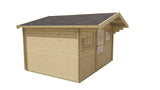 Blockhaus - Gartenhaus Mika | 28mm | Fichte Red Class Holz imprägniert