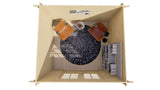 Blockhaus - Gartenhaus Mila | 28mm | Fichte Red Class Holz imprägniert