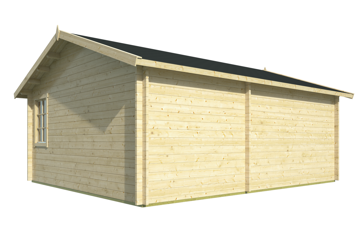 Garage Moa | 44mm | Fichte Red Class Holz imprägniert