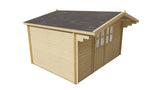 Blockhütte - Gartenhaus Murcia | 34mm | Fichte Red Class Holz imprägniert