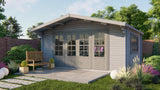 Blockhütte - Gartenhaus Newcastle | 58mm | Fichte Red Class Holz imprägniert