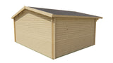 Blockhütte - Gartenhaus Newcastle | 58mm | Fichte Red Class Holz imprägniert