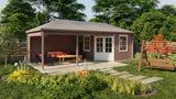 Blockhaus - Gartenhaus Paiva | 44mm | Fichte Red Class Holz imprägniert