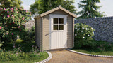 Blockhaus - Gartenhaus Richard | 28mm | Fichtengrün imprägniert