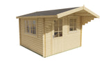 Blokhut - Tuinhuis Riho | 40 mm | vuren Red Class Wood geïmpregneerd