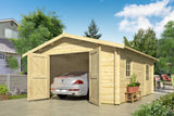 Garage Rydell | 58 mm | vuren grijs geïmpregneerd