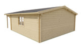 Blockhütte - Gartenhaus Rune | 70mm | Fichte Red Class Holz imprägniert