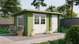Blockhaus - Gartenhaus Santander | 34mm | Fichte Red Class Holz imprägniert